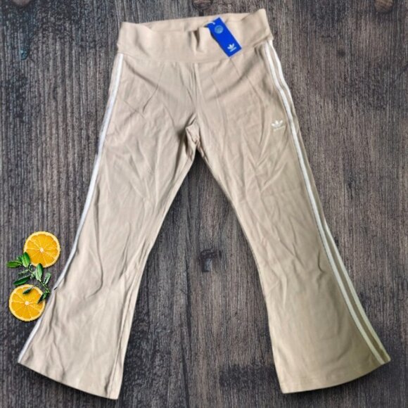 XL adidas originals 7/8 leggings womens size x-large leggings 3 stripe - Picture 2 of 5